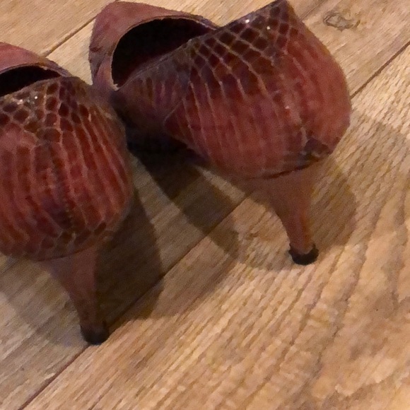 VTG CIN CIN Reptile look heels excellent condition - Picture 5 of 6